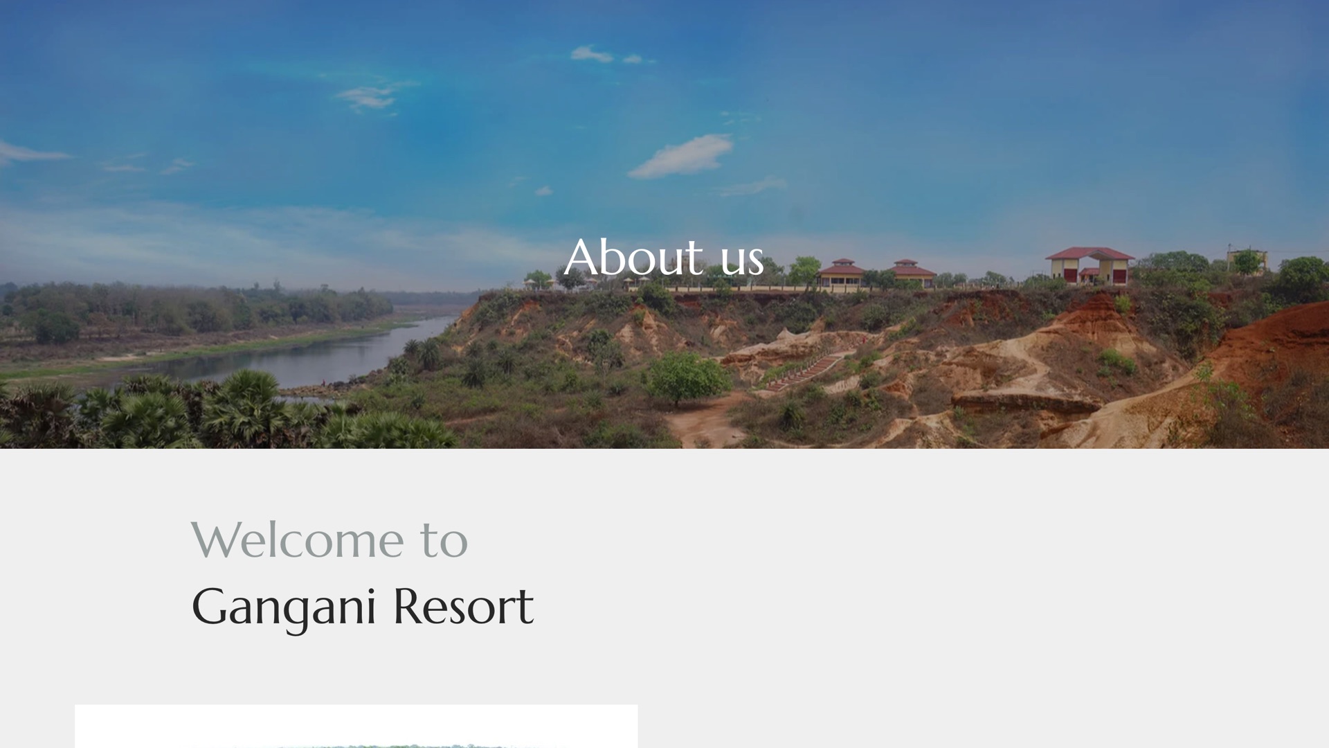 Gangani Resort — live site